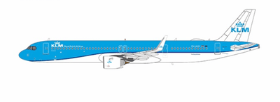 NG Models 13119 KLM Royal Dutch Airlines A321neo PH - AXB (named "Braamvlinder / Peach Blossom")