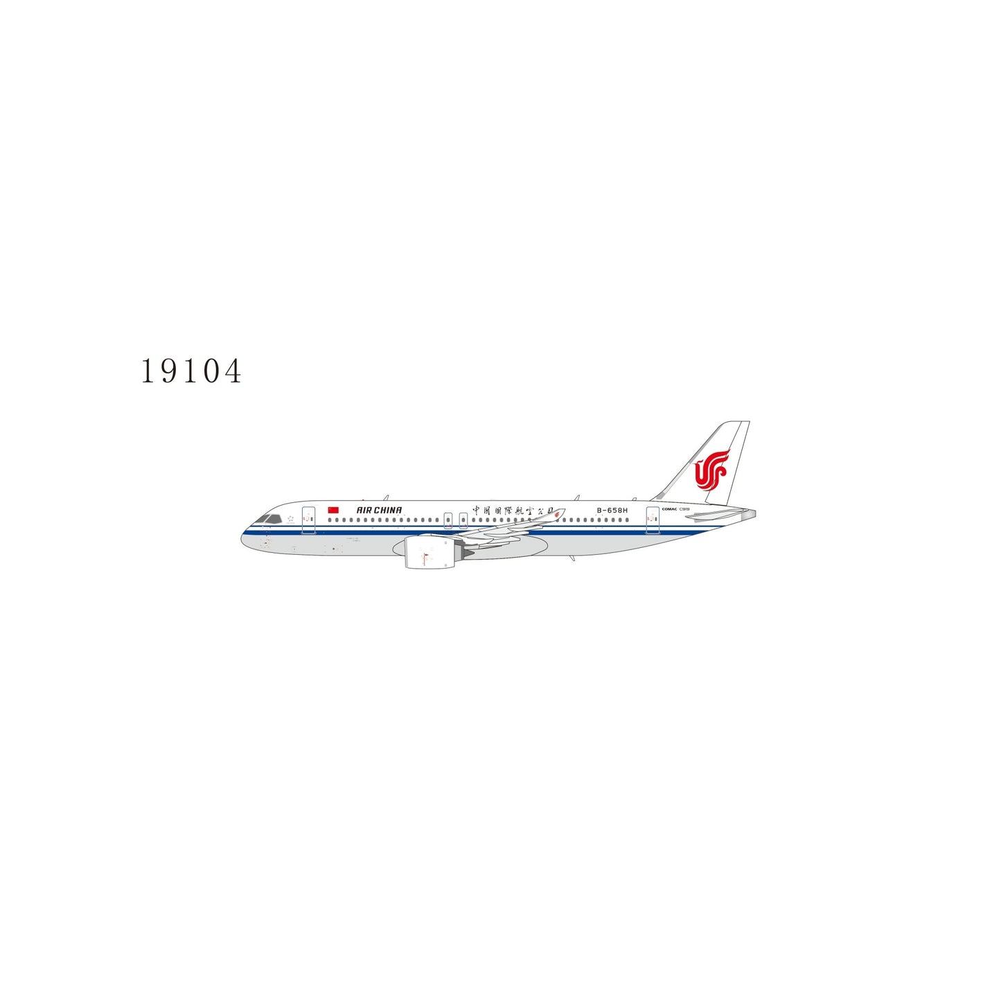 Pre-Order NG Models 19104 1:400 Air China C919 B-658H