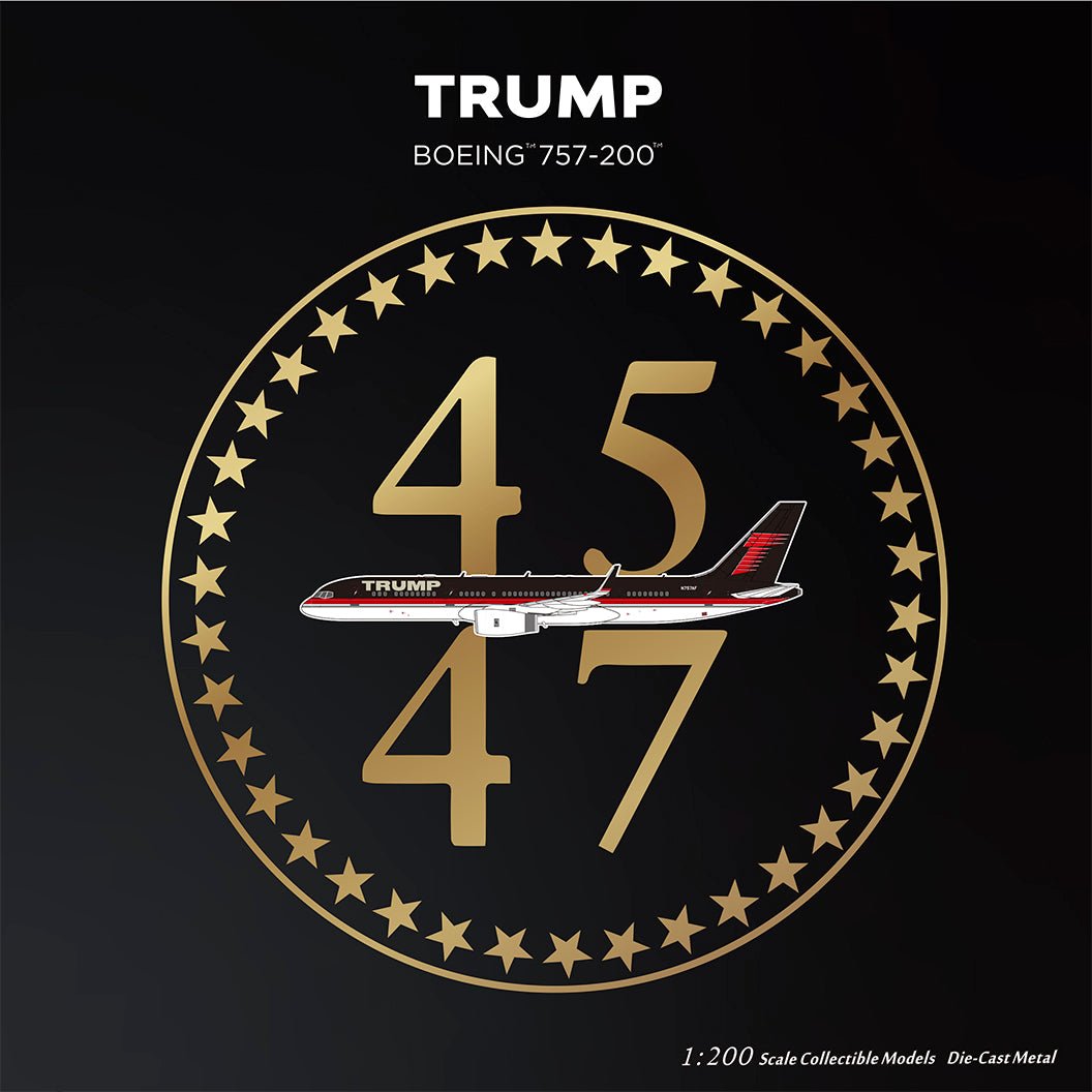 NG Models 42038 1:200 The Trump Organization 757 - 200/w N757AF (old livery with new package new stand)