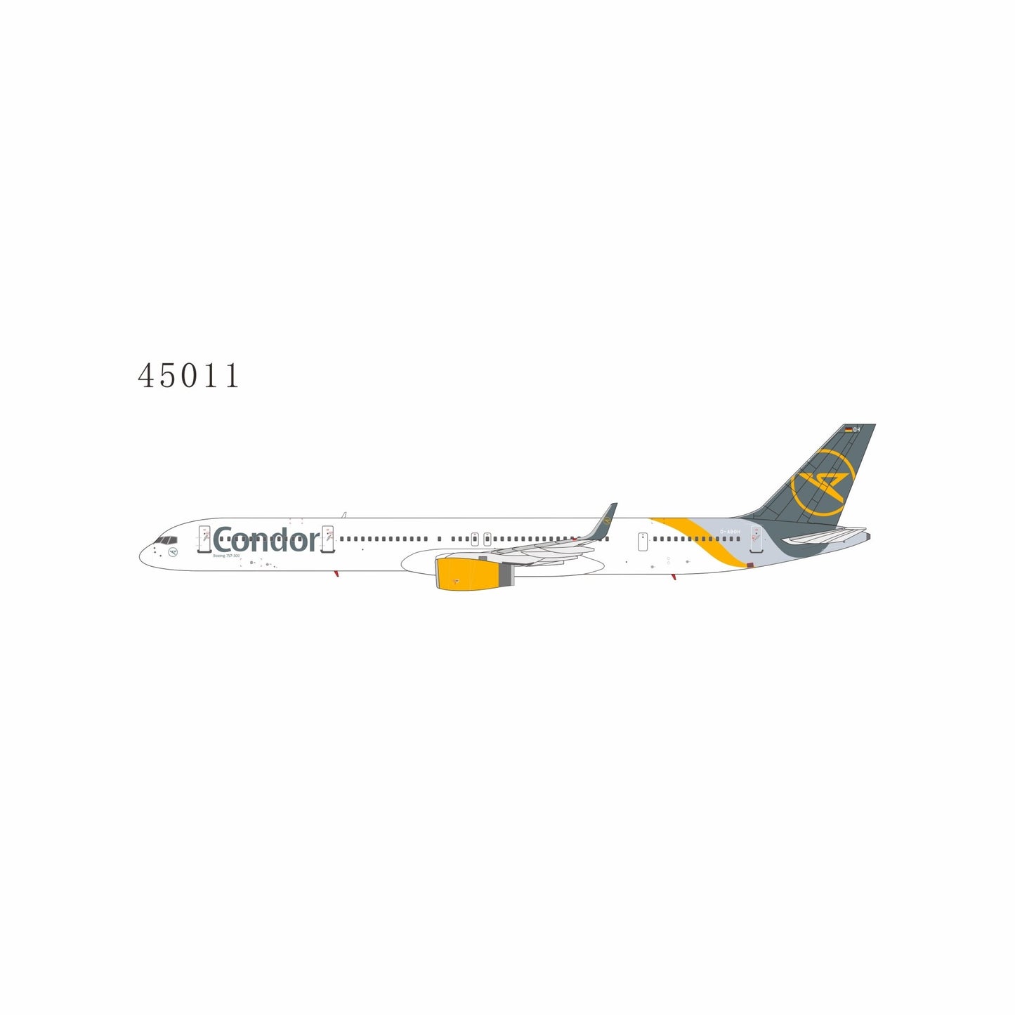 Pre-Order NG Models 45011 1:400 Condor 757-300/w D-ABOH (Condor / Thomas Cook Airlines hybrid livery)