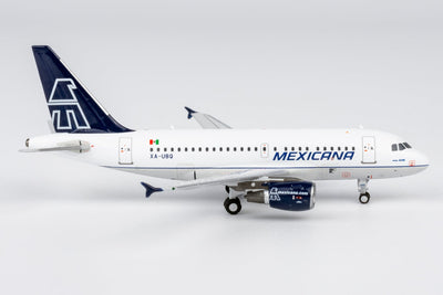 Pre-Order NG Models 48029 1:400 Mexicana A318-100 XA-UBQ (old colors)