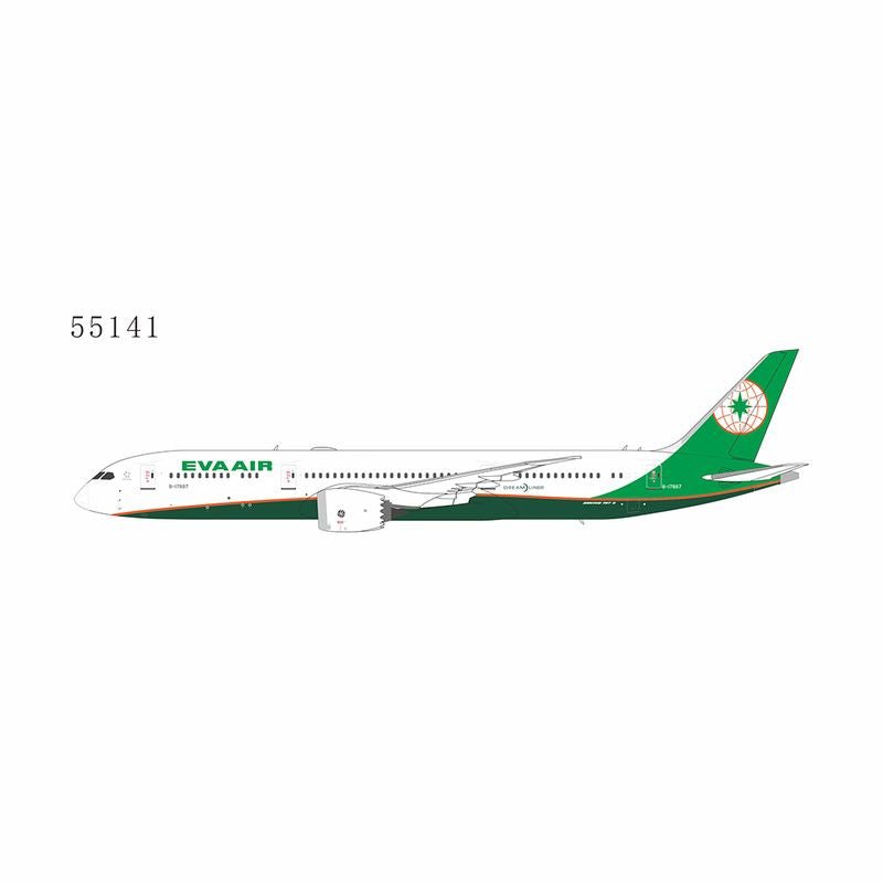 Pre - Order NG Models 55141 1:400 Eva Airways 787 - 9 Dreamliner B - 17887