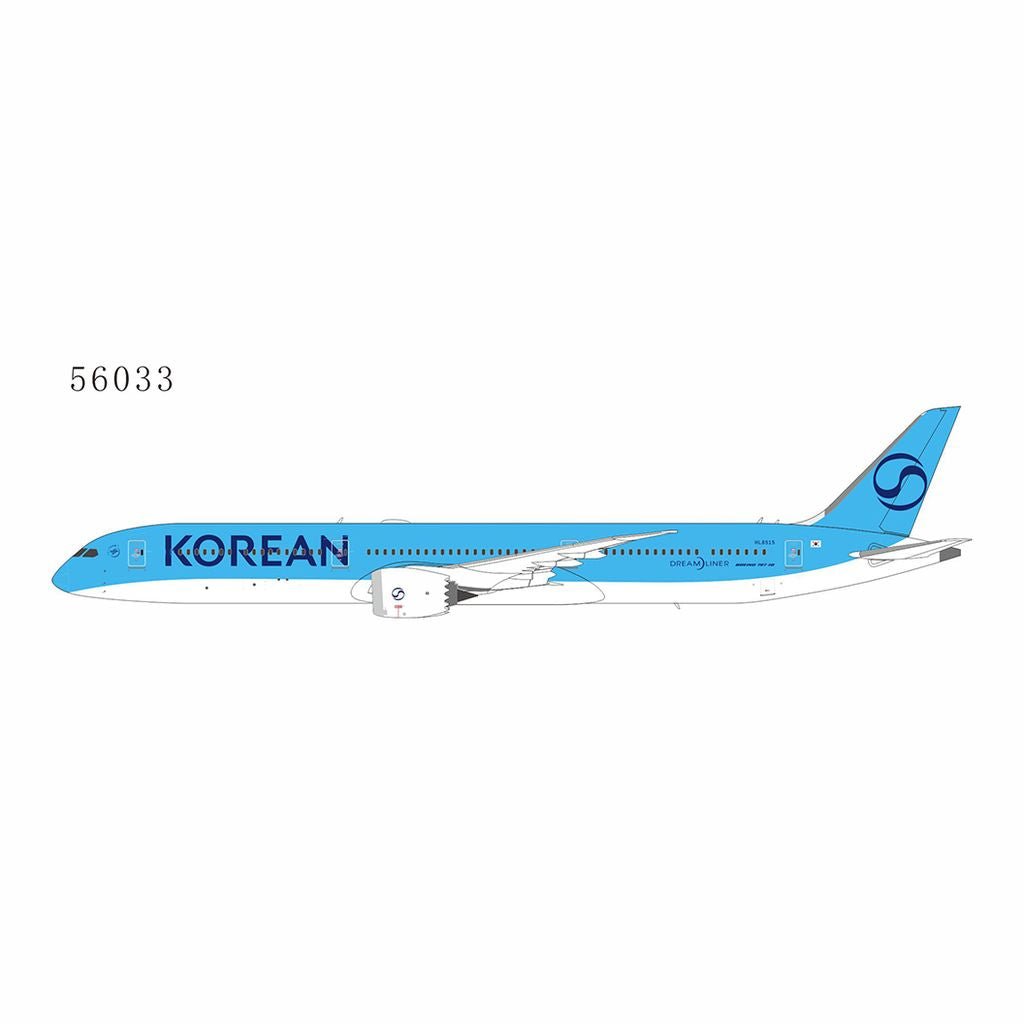 Pre - Order NG Models 56033 1:400 Korean Air 787 - 10 Dreamliner HL8515 (2025's livery)