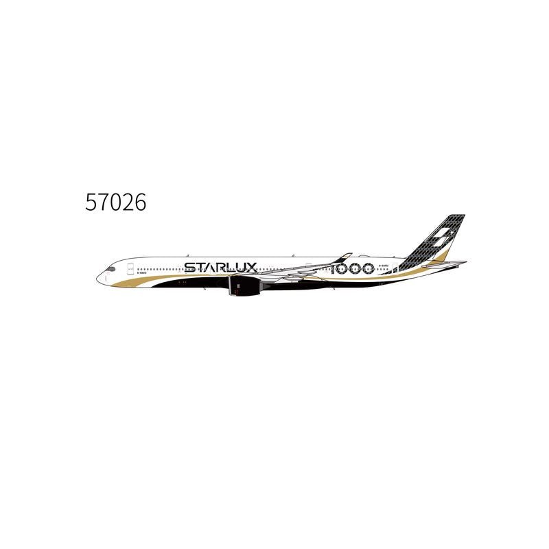 Pre - Order NG Models 57026 1:400 Starlux Airlines A350 - 1000 B - 58551 (Carbon Fiber colors; first A350 - 1000 for Starlux Airlines)