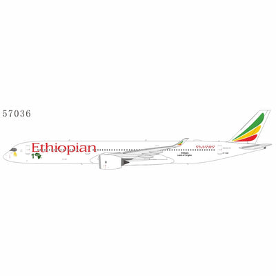 Pre-Order NG Models 57036 1:400 Ethiopian Airlines A350-1000 ET-BAW ("1st A350-1000 in Africa" sticker)