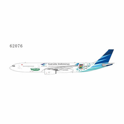 Pre - Order NG Models 62076 1:400 Garuda Indonesia A330 - 300 PK - GPV ("Hana TravelGo Card" sticker)