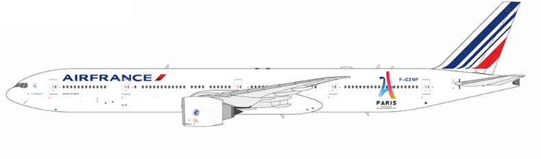 NG Models 73050 1:400 Air France 777 - 300ER F - GZNP (Paris JO 2024 sticker)