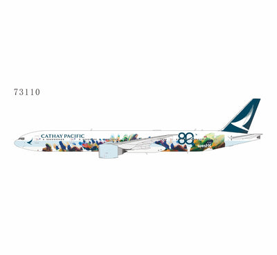 Pre-Order NG Models 73110 1:400 Cathay Pacific Airways 777-300ER B-KQU (The Spirit of HongKong - West Kowloon Cultural District)