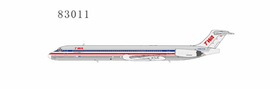 NG Models 83011 1:400 Trans World Airlines (American Airlines) MD - 83 N9615W (hybrid)