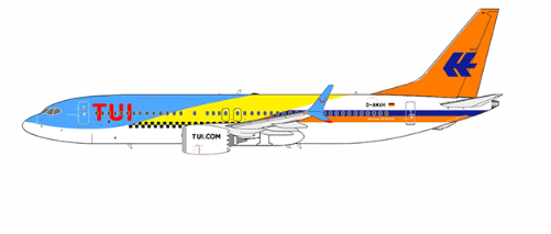NG Models 88043 1:400 TUI 737 MAX 8 D - AMAH ( 'Fuerteventura' in the TUI 50 years livery )
