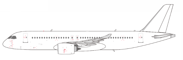 Pre - Order NG Models 99000 1:200 Blank Model C919 N/A