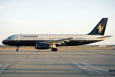 Pre - Order Phoenix 04599 1:400 Caledonian Airways A320 G - BVYB