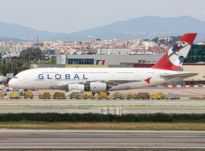 Pre - Order Phoenix 12012 1:400 Global Airlines A380 9H - GLOBL