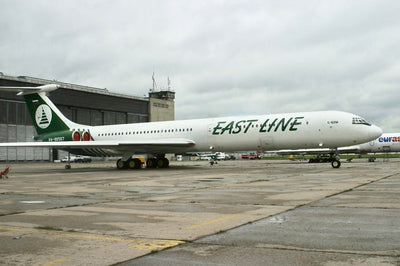 Pre - Order Phoenix 12031 1:400 East Line Airlines Il - 62M RA - 86567