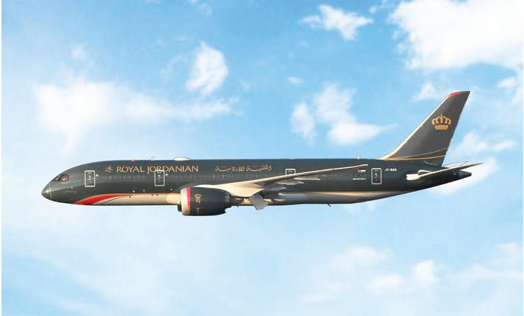 Pre - Order Phoenix 12077 1:400 Royal Jordanian B787 - 8 JY - BAG