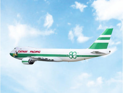 Pre - Order Phoenix Models 04685 1:400 Cathay Pacific Cargo Boeing 747 - 8F "80th Anniversary Retro" B - LJE