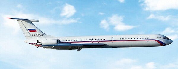 Pre - Order Phoenix Models 12106 1:400 Rossiya Il - 62M RA - 86540