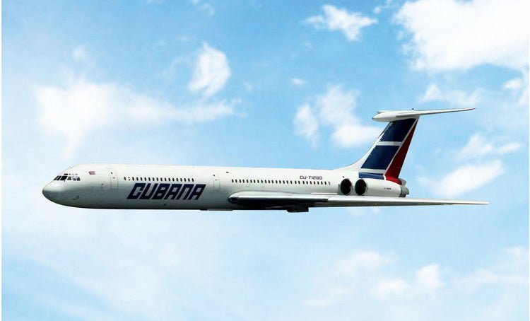 Pre-Order Phoenix Models 12112 1:400 Cubana Il-62M CU-T1280