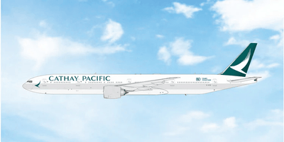 Pre - Order Phoenix Models 4704 1:400 Cathay Pacific B777 - 300ER B - KPO "80 Years Together"