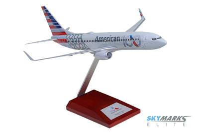Pre-Order SkyMarks Elite SKR80100 1:100 Boeing 737-800 American Airlines 100th Anniversary N840NN