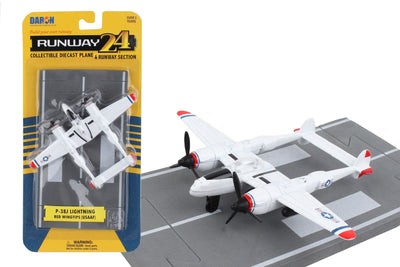 Runway24 P - 38 Red Tip - MTS Aviation Models