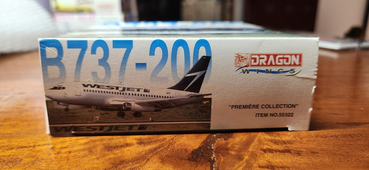 NP Dragon 55322 1:400 WestJet Boeing 737-200