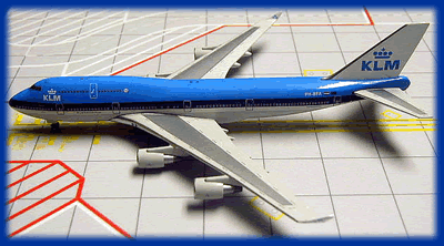 StarJets SJKLM124 1:500 KLM Boeing 747-400 PH-BFA