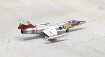 Sky Classics 1:200 SCF10401 Lockheed F - 104N Starfighter NASA N813NA Silver/Orange/Yellow W/Wing Tanks