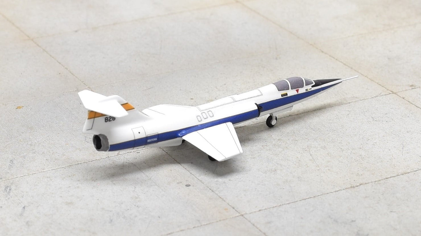 Sky Classics 1:200 SCF10403 Lockheed F - 104G Starfighter NASA N826NA White Blue Stripe White Bottom No Tanks