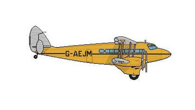 Sky Classics SC2DH8603 1:200 De Havilland DH.86B Express G - AEJM Wrightways Ltd 1936