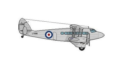 Sky Classics SC2DH8604 1:200 De Havilland DH.86B Express L7596 Royal Air Force Air Council 1938