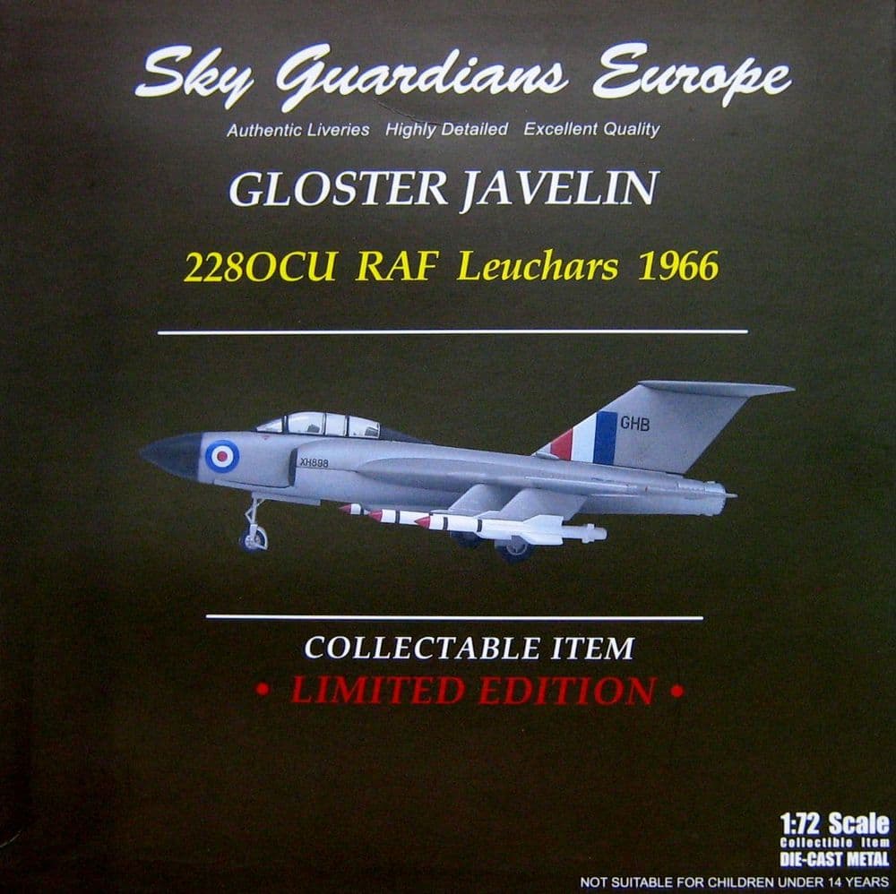 Sky Guardians SGE - 72 - 004 - 004 1:72 RAF Gloster Javelin Leuchars 1966