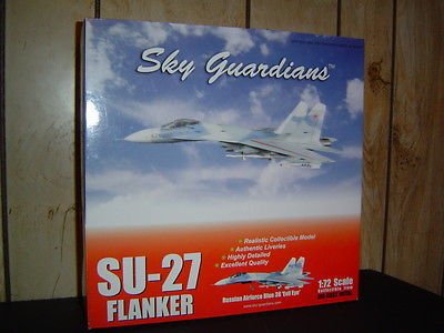 Sky Guardians WTW - 72 - 014 - 007 1:72 Su - 27 Flanker Russian AF Blue 38 'Evil Eye'