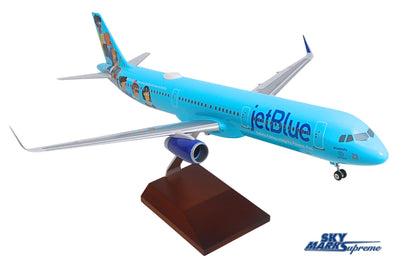 SkyMarks Elite SKR8388 1:100 JetBlue Airbus A321 N970JB "BlueUnity"