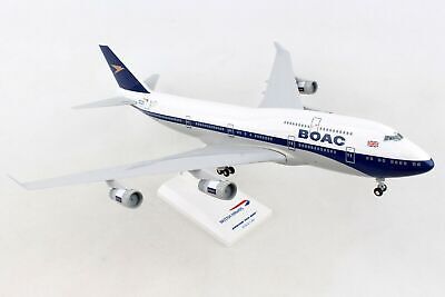 SkyMarks SKR1015 1:200 British Airways Boeing 747 - 400 with gear G - BYGC (BOAC retro scheme and decal for BA 100th)