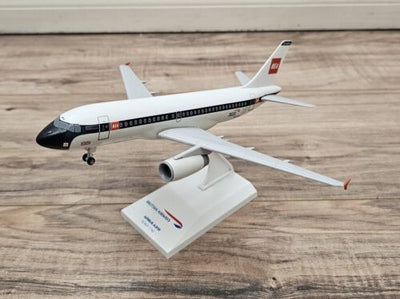 SkyMarks SKR1021A 1:150 British Airways Airbus A319 with gear G - EUPJ (BEA retro scheme and decal for BA 100th)