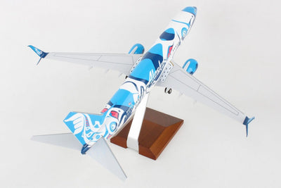 SkyMarks SKR8295 1:100 Alaska 737 - 800 Salmon