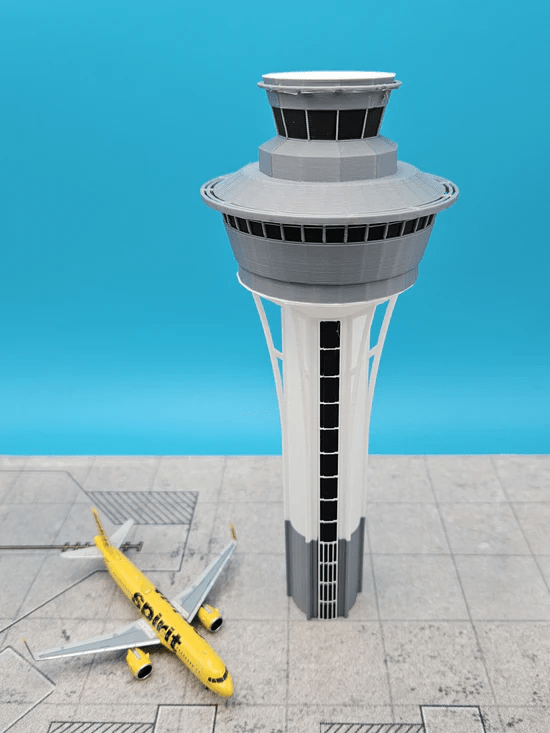Tarmac Designs 1:400 Southwest Florida International Airport, Ft Meyers ATC Tower (RSW)