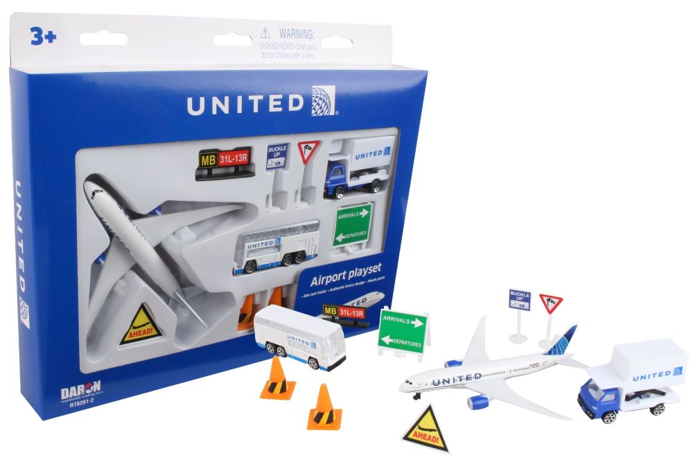 United Airlines Airport Playset - MTS Aviation Models