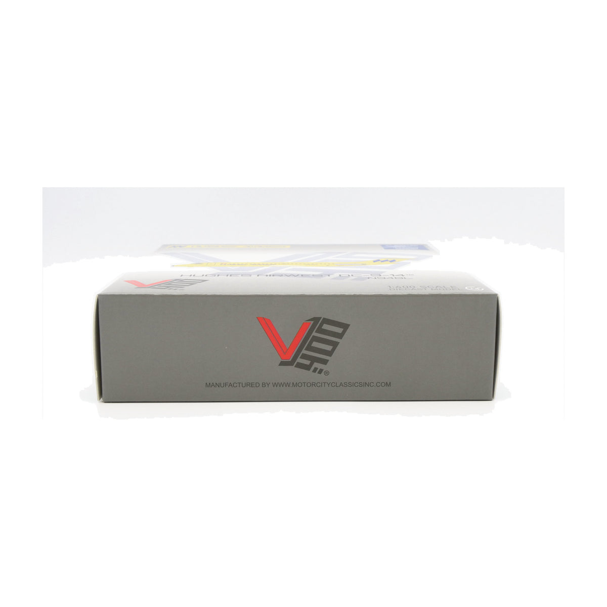 V1:400 1:400 scale Hughes Airwest DC-9-14 N948L diecast model - packaging end panel