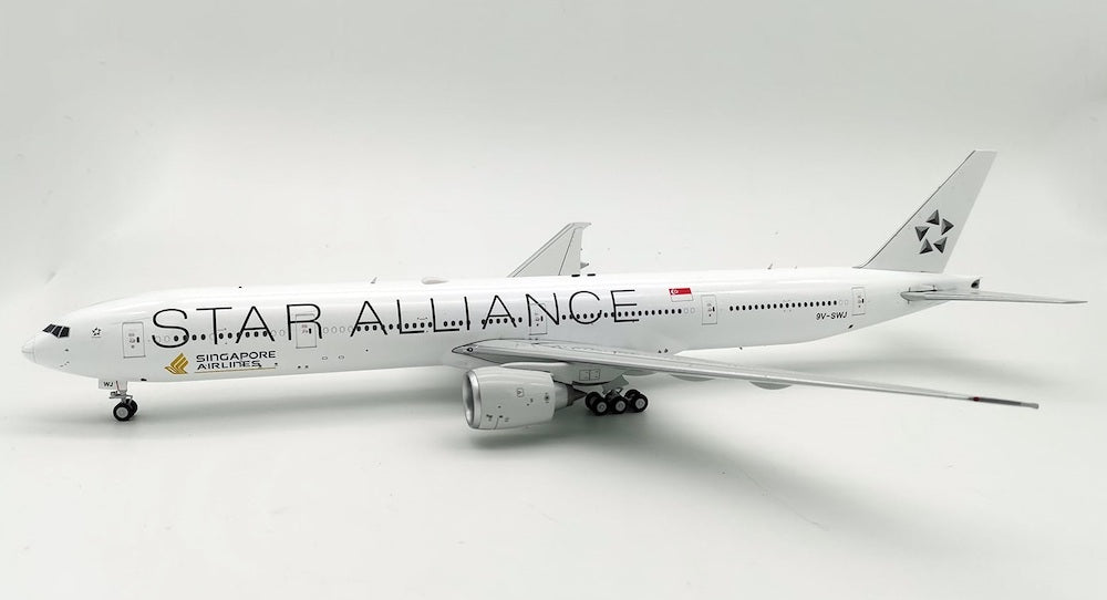 *WB Models WB - 777 - 3 - 013 1:200 Star Alliance Singapore Airlines Boeing 777 - 300ER 9V - SWJ