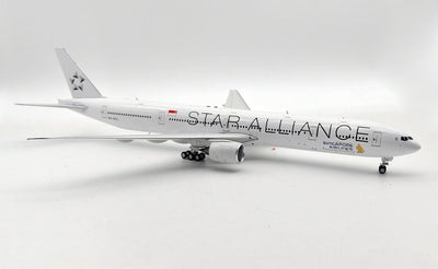 WB Models WB - 777 - 3 - 021 1:200 Singapore Airlines Boeing 777 - 312 “Star Alliance” 9V - SYL