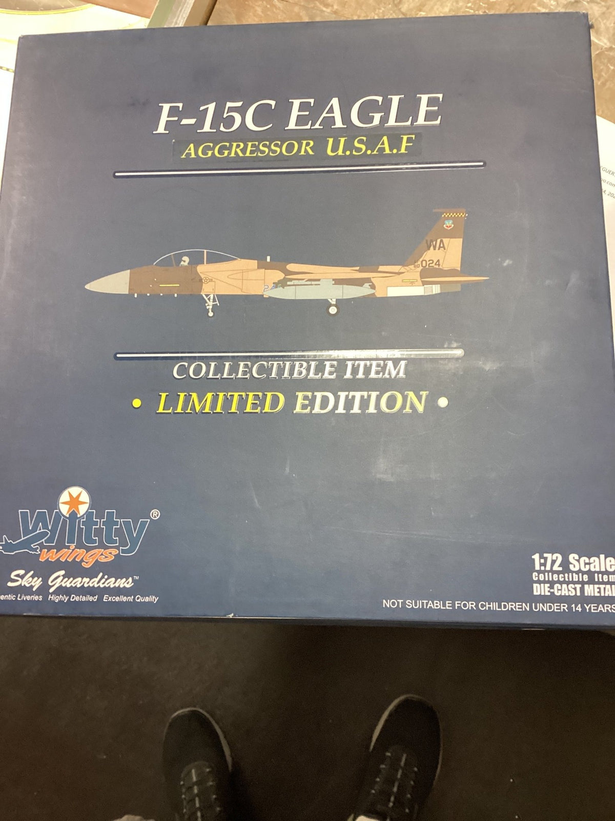 Witty Wings WTW - 72 - 005 - 017 1:72 USAF F - 15C 80 - 024 Nellis AFB