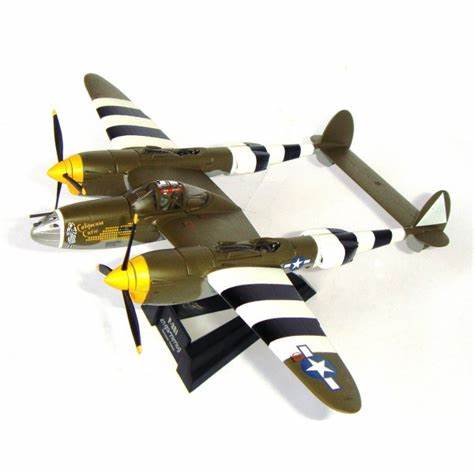 Witty Wings WTW72 - 020 - 005 1:72 P - 38J D Day Invasion Stripes