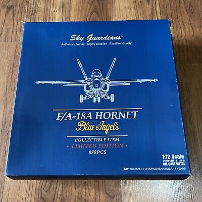 Witty Wings/Sky Guardians WTW - 72 - 026 - 005 1:72 US Navy F/A - 18A Hornet Blue Angels
