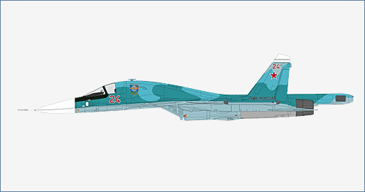 Hobby Master HA6307 1:72 Su - 34 Russian Air Force