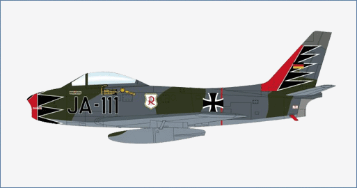 Hobby Master HA4320 1:72 Canadair Sabre Mk.6 JA - 111