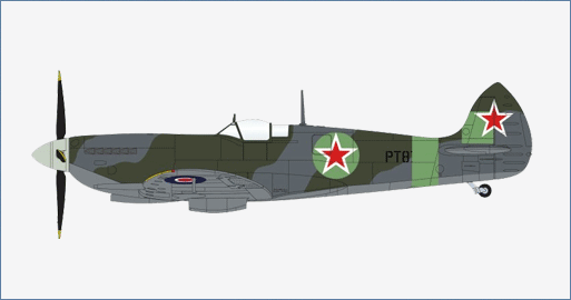Hobby Master HA8324 1:48 Spitfire Mk. IX "Russian Spitfire"