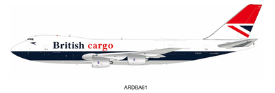 ARD200 ARDBA61 1:200 British Airways Cargo Boeing 747 - 236