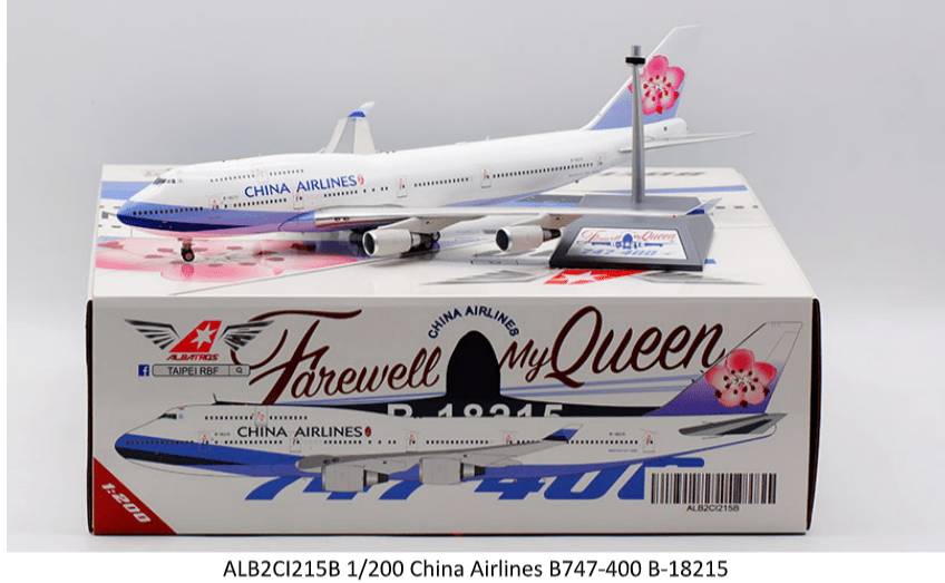 Aviation200 ALB2CI215B 1:200 China Airlines Boeing 747 - 400